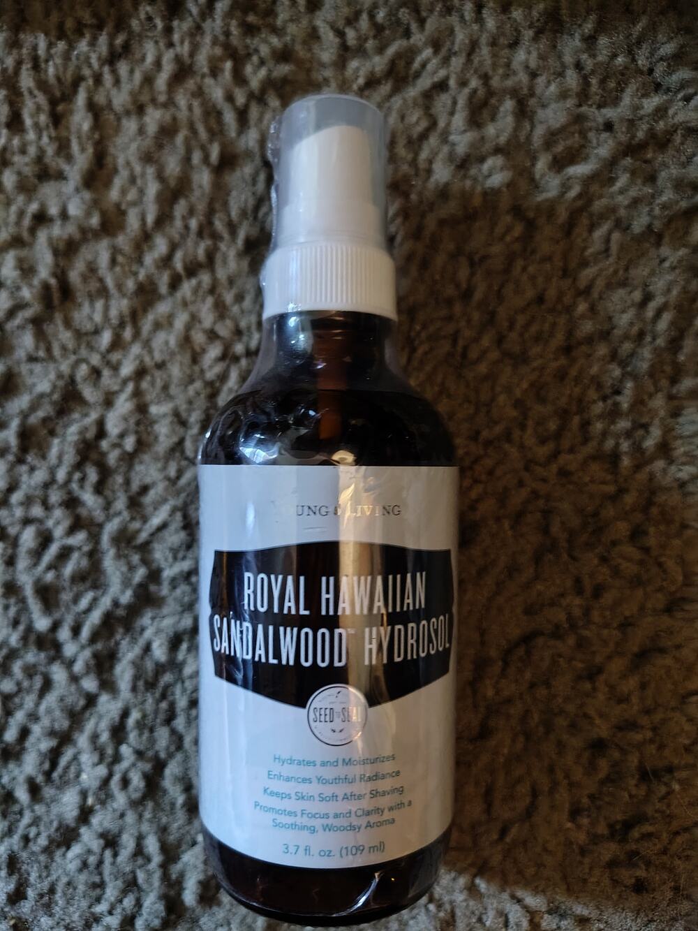 Young Living New Royal Hawaiian Sandalwood Hydrosol Spray 3.7 fl oz 109 ml HTF